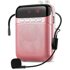 Portable Voice Amplifier for Teachers,2400mAh Personal Amplifier He... Fast Ship