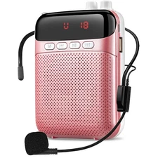 Portable Voice Amplifier for Teachers,2400mAh Personal Amplifier He... Fast Ship