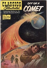 Gilberton Comics Classics Illustrated Off On a Comet  Book #149 HRN 149