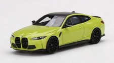 BMW M4 Competition G82 2021 1:43 San Paulo Yellow Diecast Model Car | TSM-Models