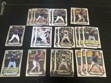  Colorado Rockies Topps Bowman Chrome 2026 22 Card Rookie/Prospect Lot