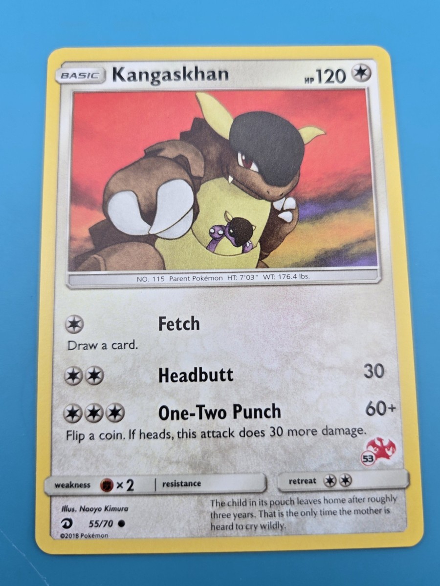 Kangaskhan #53 55/70 Dragon Majesty Charizard Stamped Pokemon TCG