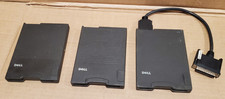 Lot of 3 Vintage Dell external Floppy Disk Drive FDD Module