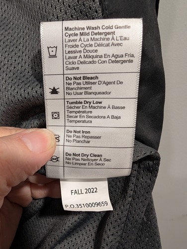 Chaqueta Carhartt Rain Defender Bolsillos con Capucha Negra Cremallera Completa Mujer Talla S 0C4221-W - Imagen 10 de 22