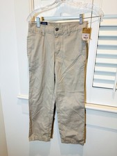 Boys  J-Khaki Khaki Pants Size 8 NWT Uniform Casual 26x22.5