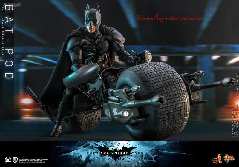 Perfect Hot Toys 1/6 Mms591 Bat-Pod Batman: The Dark Knight Rises