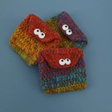 Handmade Coin Purse / Crochet Wallet / Small Wallet / Card Holder Card Wallet