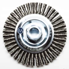 4-1/2" Stringer Bead Wire Wheel - Stainless Steel