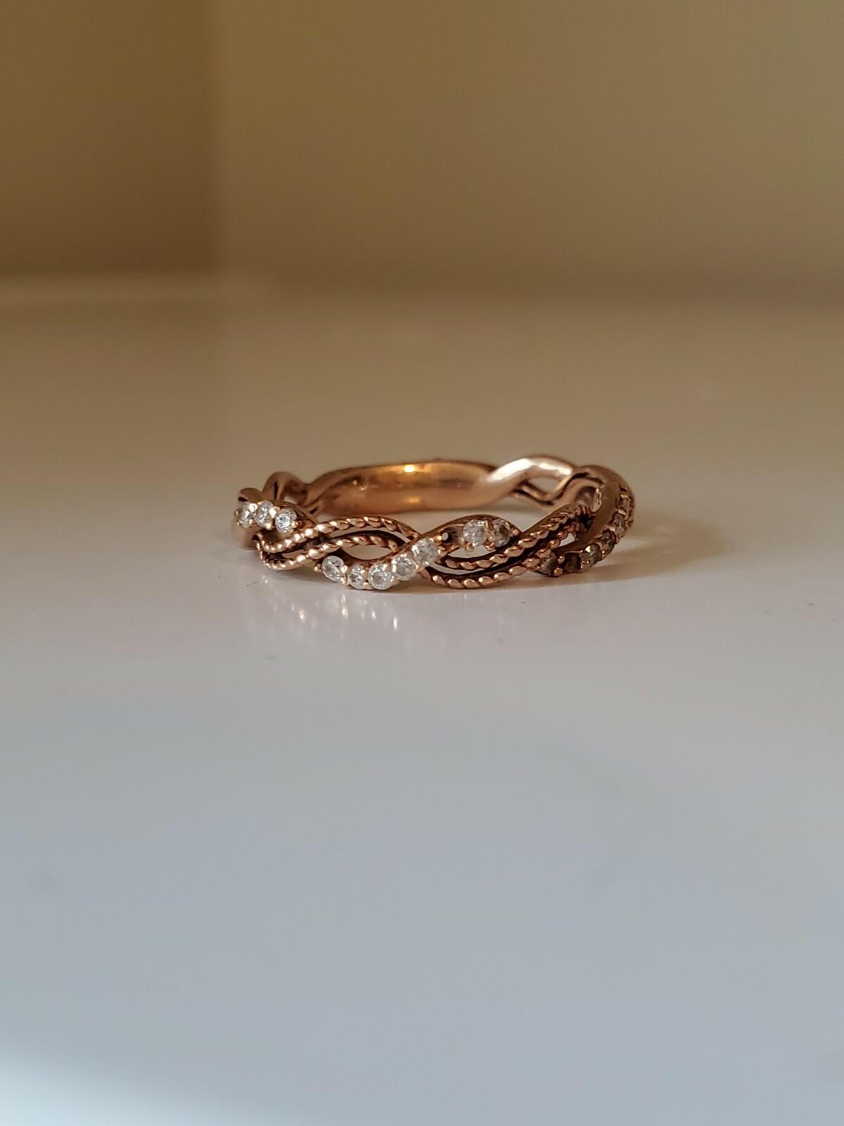 sitzen graben Bergmann ebay rose gold ring Quartal Lippen Linguistik