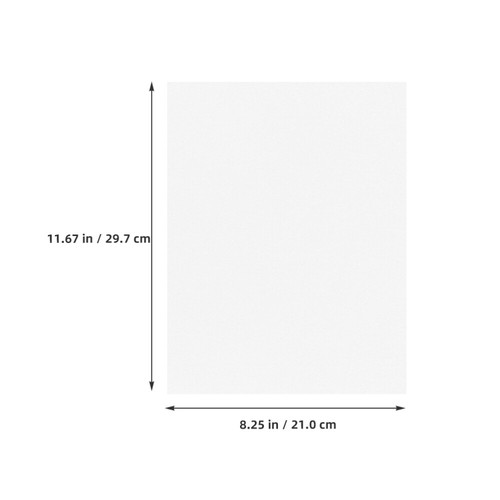 10 Sheets Doppelseitiges Klebeband Fotodruckfilmpapier Druckerfolienpapier - Afbeelding 10 van 12