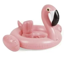 SUNNYLIFE - Baby Inflatable Pink Flamingo Pool Float
