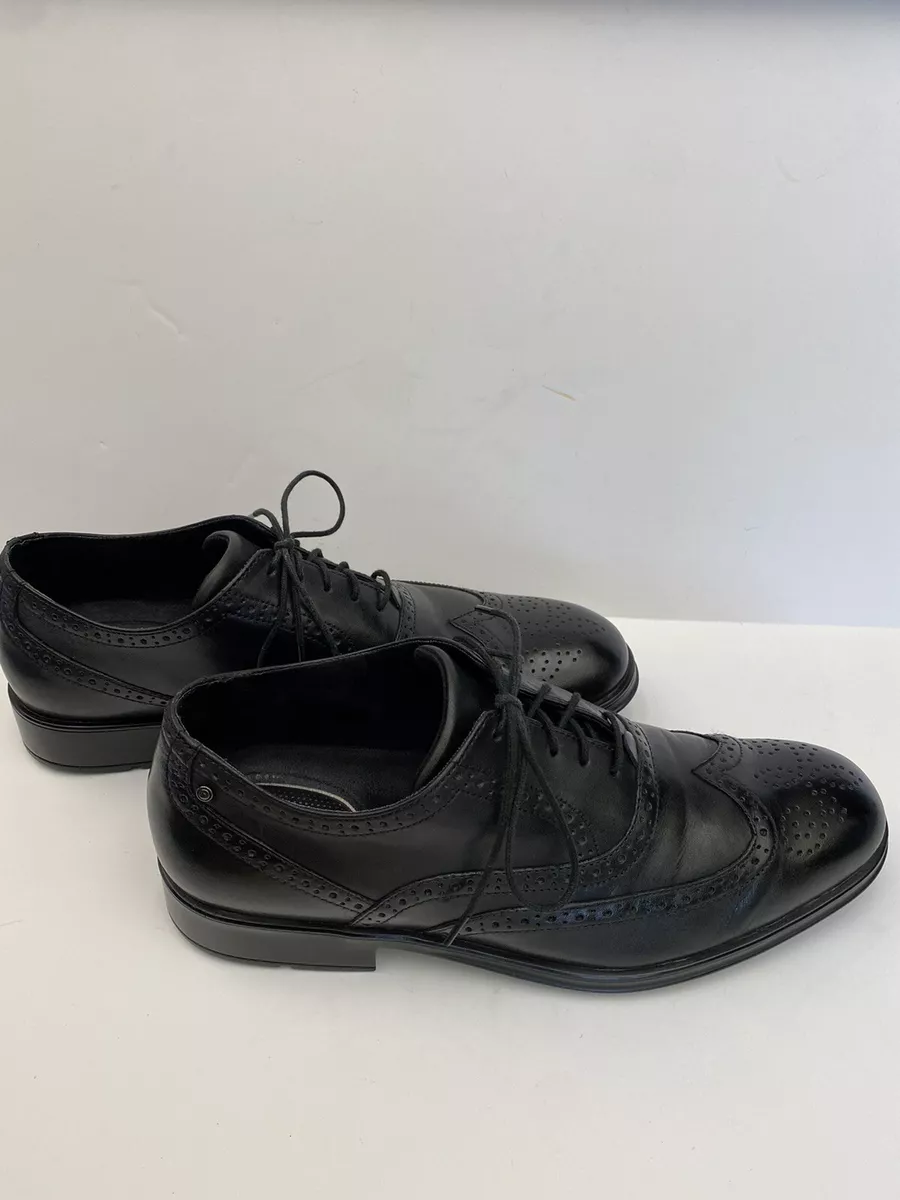 Rockport APM10211 Dressport Modern Wingtip Oxford Black Leather Size 9M