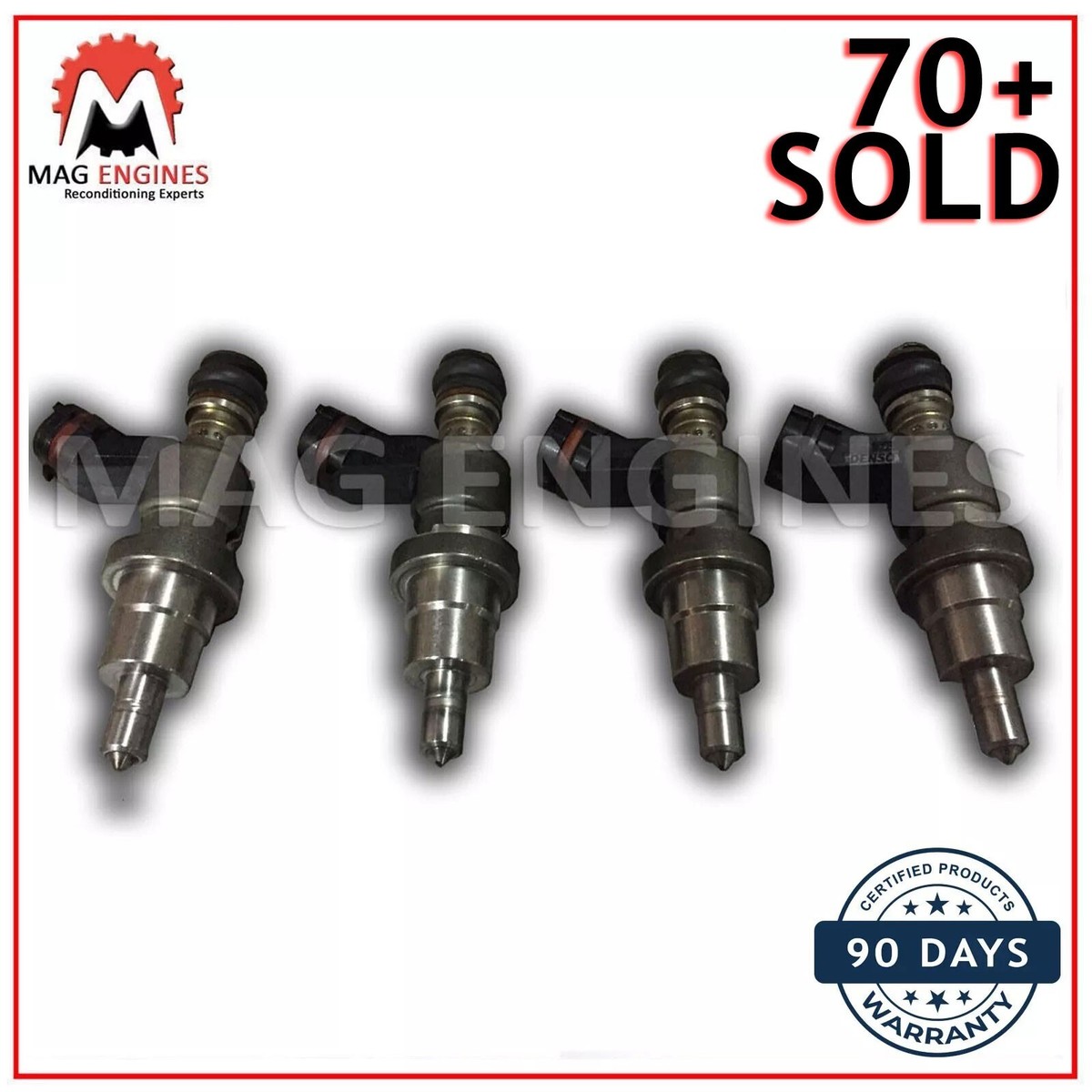23250-28030 FUEL INJECTOR SET TOYOTA 1AZ-FSE D4 FOR AVENSIS