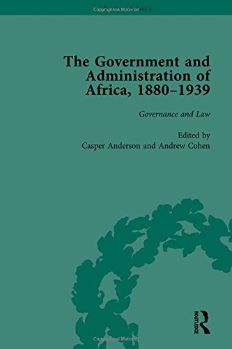 The Government and Administration of Africa, 18801939 Vol 2, Anderson, HB..