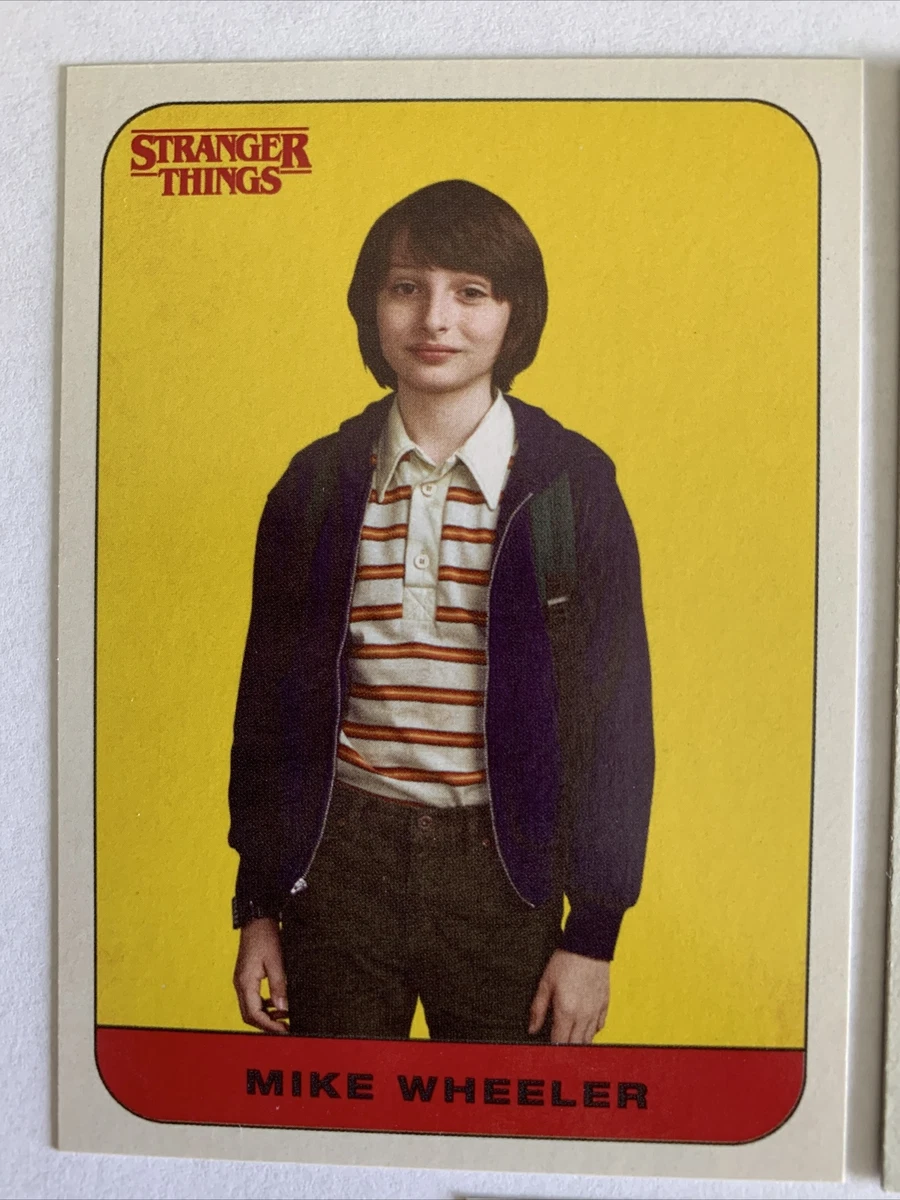 STRANGER THINGS Character Card & Stickers WILL BYERS ST-7, 7 of 20 & 7 of 10