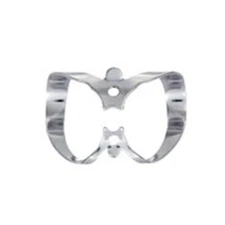 Coltene H02763 Hygenic Rubber Dam Clamp Winged #9 Upper Left Molar Metal