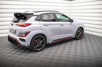 Maxton Design Seitenschweller Ansatz (Paar) V.1 + Flaps Passend FüR Hyundai Kona