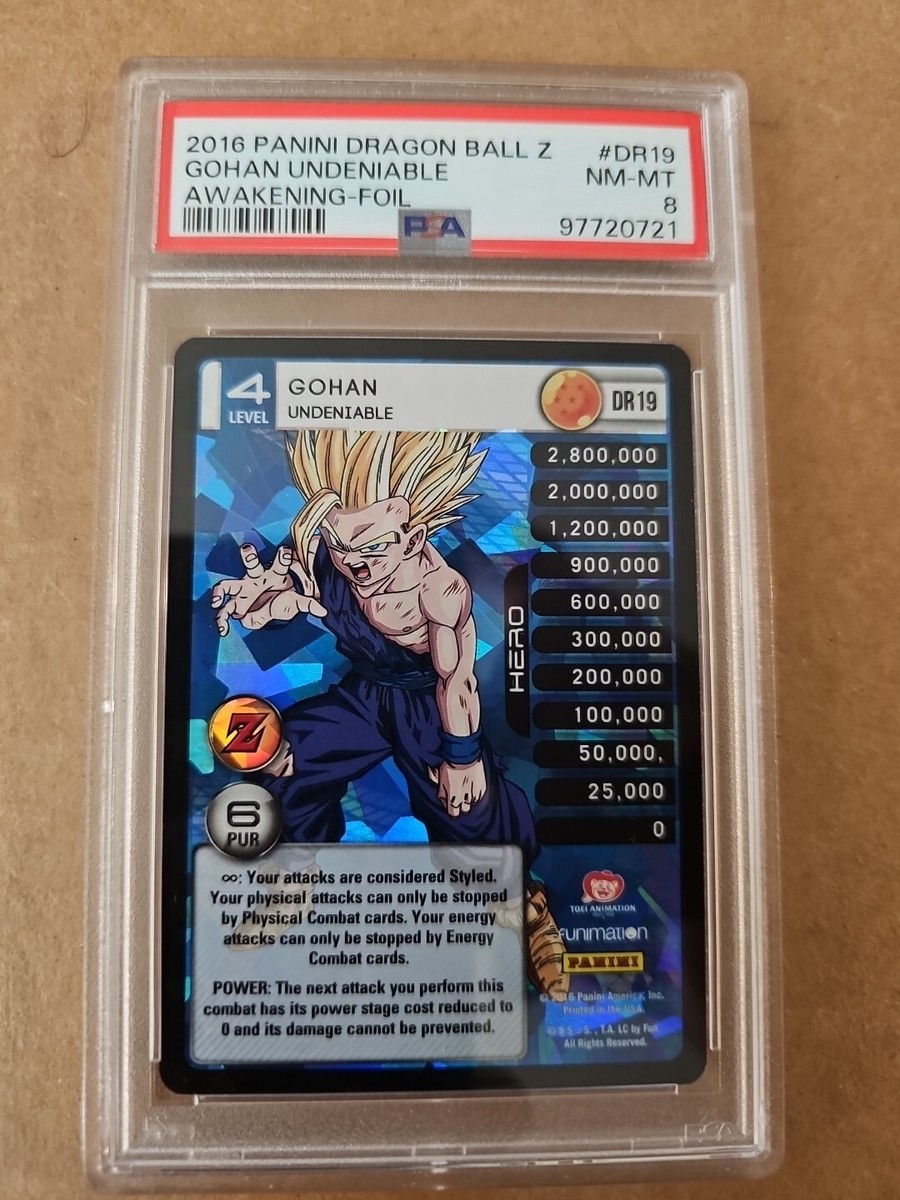 2016 DRAGON BALL Z: AWAKENING 1カートン 2016 Panini Dragon Ball Z (Gohan Undeniable) Awakening FOIL