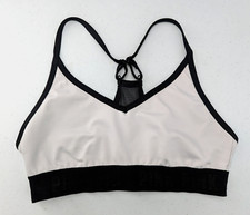 Victoria's Secret PINK Sports Bra S Lt Gray Ultimate Lightly Lined-READ