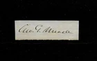 Gen. George Gordon Meade Autograph Reprint On Original Period 1860s Paper