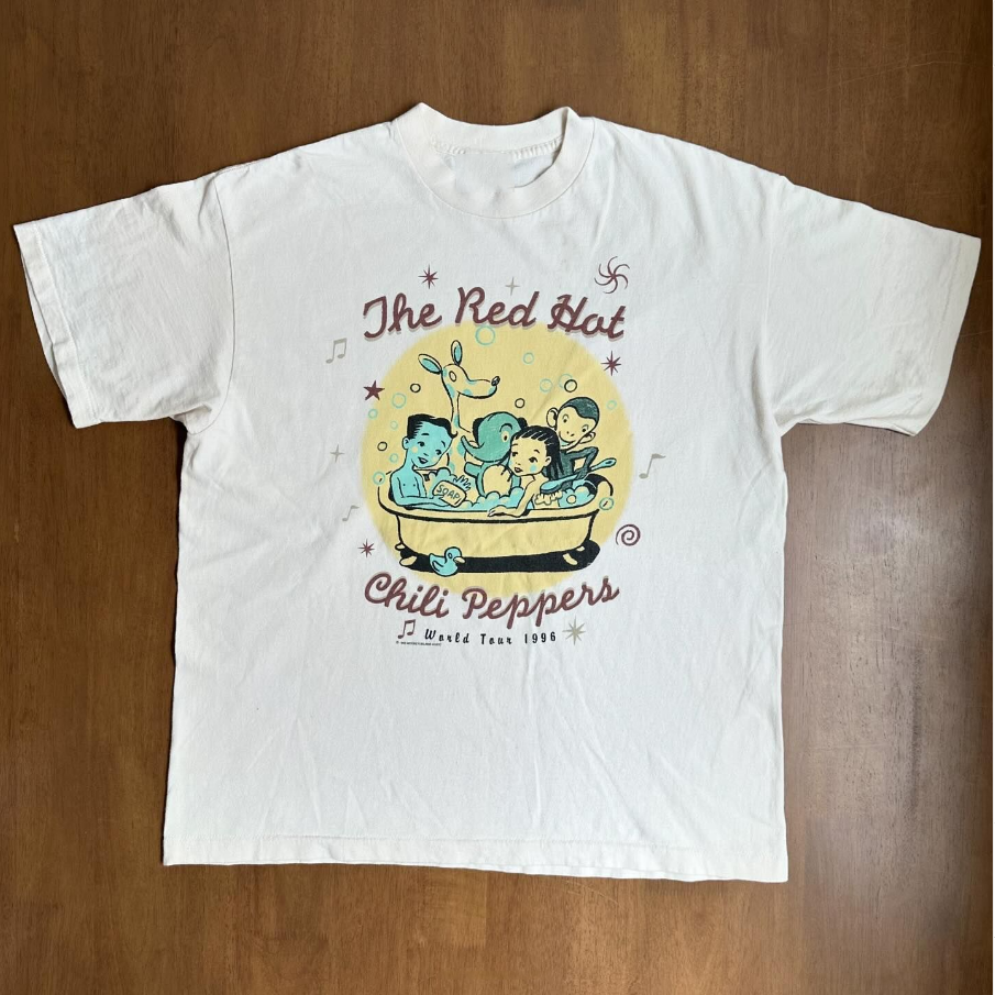 レッド・ホット・チリ・ペッパーズ Tシャツ 1996年ワールドツアー レッド・ホット・チリ・ペッパーズ Tシャツ 1996年ワールドツアー