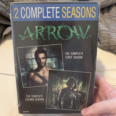 Arrow: Season 1 and Season 2 DVD Lot - New & Sealed DC COMICS CW TV