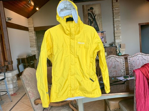 Marmot Yellow Rain Jacket / Windbreaker 