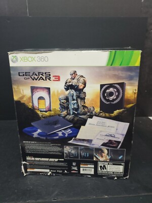 Gears of War 3 Epic Edition Microsoft Xbox 360 2011 Complete AS IS