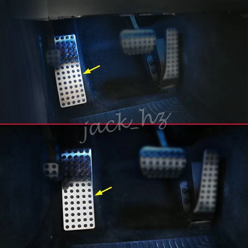 For Mercedes W204 W205 W212 W213 X253 W166 Footrest Dead Pedal Cover Accessories
