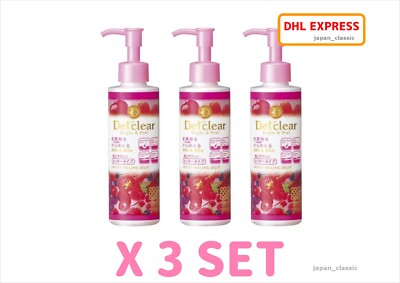 DETCLEAR BRIGHT & PEEL PEELING JELLY MIX BERRY FLAVOR MEISHOKU 180ml X 3 SET