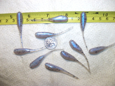 200-2''-CRAPPIE-PANFISH-BASS-MINNOWS-SOFT PLASTIC-GRUBS-JIGS-SCENT-STINGERS-LURES