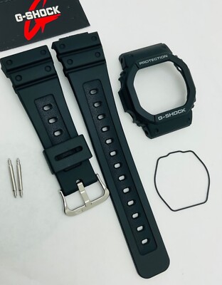 Genuine Casio Watch Strap G-Shock Solar GW-5600J GW5600J-1 PINS