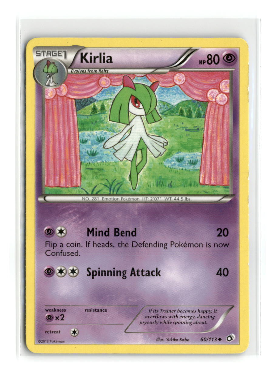 Kirlia - #60/113 - Pokemon TCG Card-LP