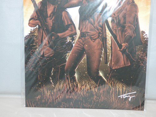 Impresión artística de The Walking Dead - Daryl / Carol / Michonne 8 x 10 - Tracie Ching LE - Imagen 4 de 5