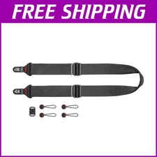Peak Design SL-BK-3 Secure Camera Strap - Lightweight and Low-Profile Design
