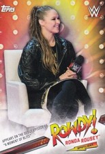 2019 Topps WWE Ronda Rousey Spotlight #35 Ronda Rousey 
