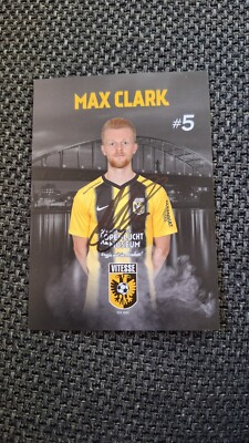 MAX CLARK #2 VITESSE / HULL CITY / ENGLAND - AUTOGRAMMKARTE ORIGINAL SIGNIERT