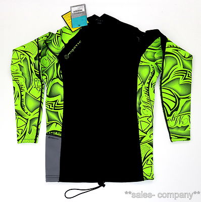 MYSTIC Empire Neopren Shirt Schwarz-Grün,Schwarz-Grau Gr.S-XL Neu!