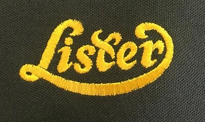 Lister Motor bestickter Hoodie - 29 Farben - klein bis XXL