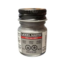 NEW! Model Master Enamel Silver Chrome Trim Paint, 273409, 0.5 FL OZ