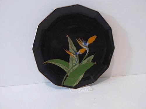 Vintage Otagiri Bird of Paradise 6 inch bread, appetizer plate, saucer    (S0
