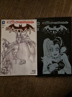 Batman #47 - Harley's Little Black Book-Alex Ross Sketch Variante