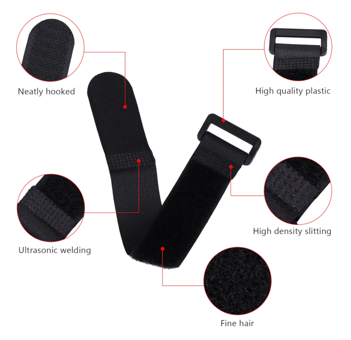 Eachine Wizard X220S FPV Racer Spare Part Lipo Battery Straps & Non-slip Mat Bel - Foto 2