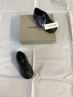 Size 5.5 New Black Lacoste Childrens 