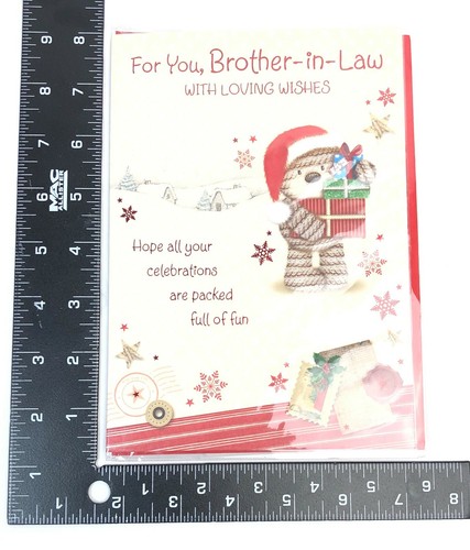 Christmas Card Traditional Brother Sister Mum Dad Xmas Greeting Cards -in-Law - Picture 115 of 182