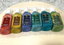 Complete SET Of ALL 6 Bath & Body Works DISNEY PRINCESS Foaming Hand Soap, NEW!!