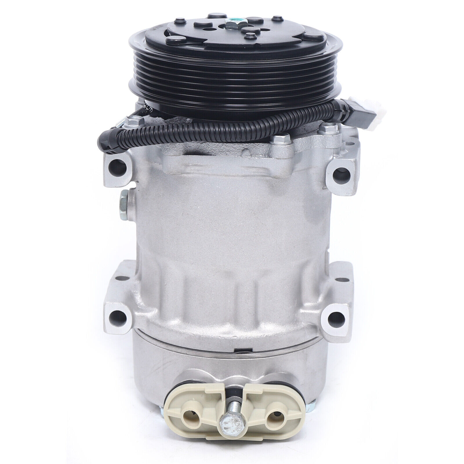 A/C Air Compressor Kit w/ Clutch For 1997-2001 Jeep Cherokee/ 1997-1998 Wrangler thumbnail 3