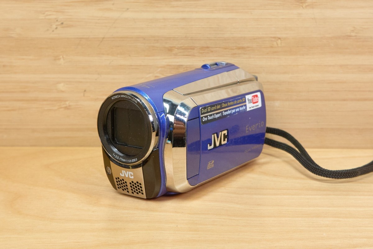 JVC Everio S GZ-MS120 Flash Memory Camcorder, Dual Card JVC Everio S GZ-MS120 Flash Memory Camcorder, Dual Card