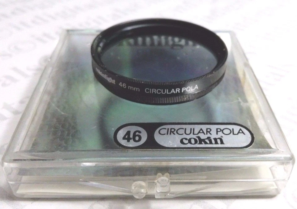 Genuine France 46mm Cokin Circular Pola Polarizing Lens Filter 46 mm Cokinlight - Image 3 of 4