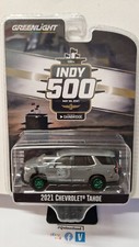 Greenlight Indy 500 2021 Chevrolet Tahoe Chase Green Wheels (NG32)